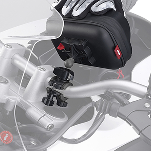 Soporte moto Givi S954B Navegador/Smartphone anclaje manillar