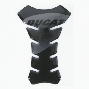 Protector depósito negro logo Ducati-0