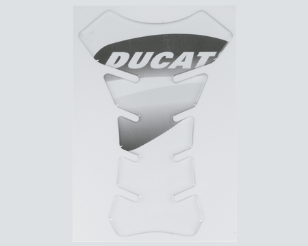 Protector depósito transparente logo Ducati-0
