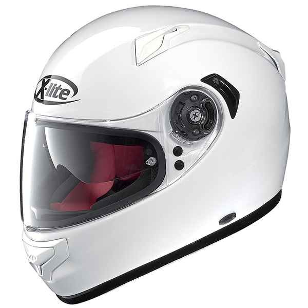 Casco moto X-lite X-661 visor solar blanco 3