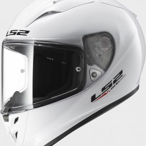 Casco moto LS2 FF323 Arrow Solid White / blanco brillante