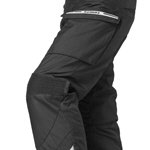 Pantalones moto Rainers Stone Negro flexo rodilla