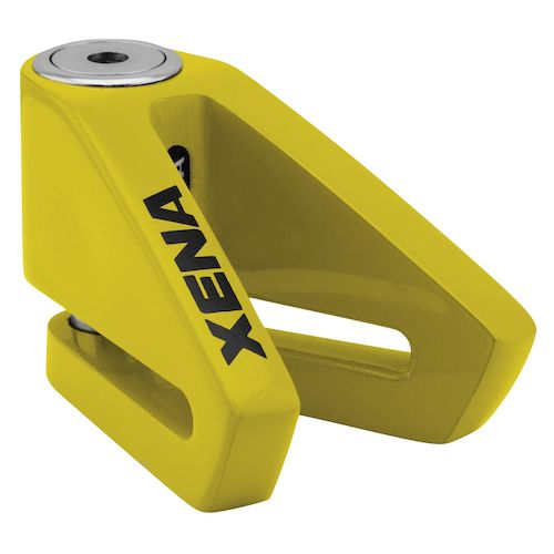 Candado antirobo disco Xena X2-Y amarillo