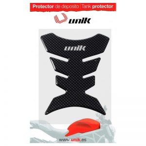 Protector depósito moto 3D Sport símil carbono pequeño 2