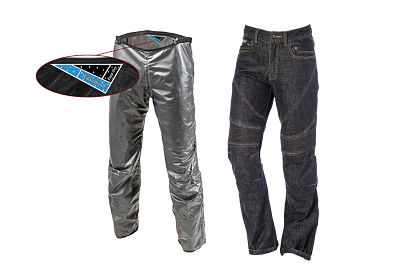 Pantalones vaqueros impermeables moto Rainers Thor-0